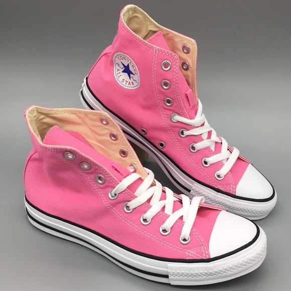 Converse CTAS Hi pink/white/blue WMNS sneakers - Picture 2 of 8